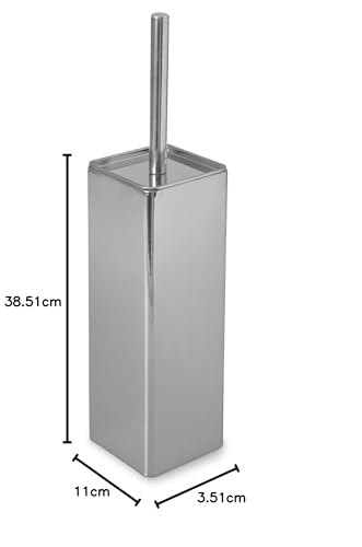 Blue Canyon Roman at Home Grey Toilet Brush and Holder