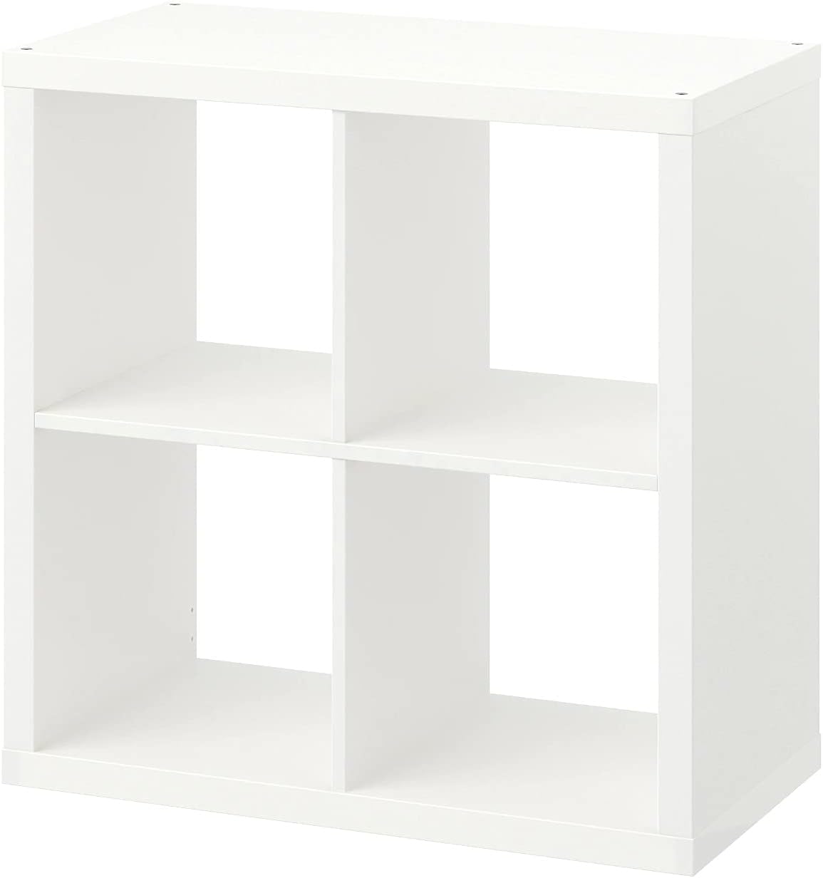 IKEA KALLAX Shelving unit, larger storage solution, (White, 77x77)