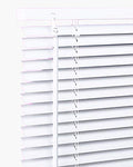 PVC Venetian Blinds Size: 45 x 150cm - White PVC Windows Blinds Open & Close Easy Fit Shutter Blinds for Windows Trimmable Fittings for Home, Office, and Bedroom