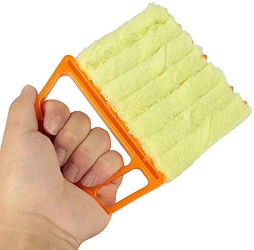 3 X Nurano 7 Brush venetian blind cleaner duster for most types of blinds and shutter| Window Blind Brush Dust Cleaner Venetian Blind Cleaner for Window Cleaning Tool Kit