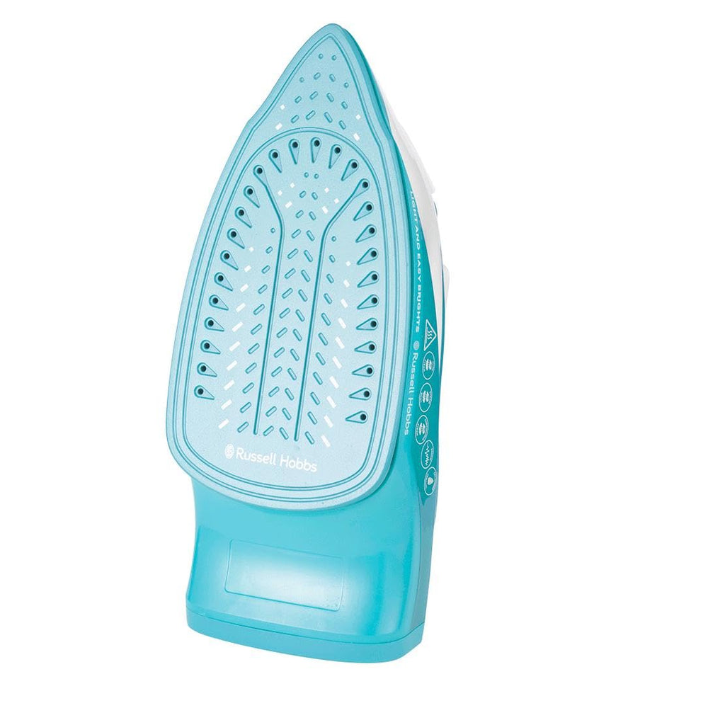 Russell Hobbs Light & Easy Brights Berry Steam Iron, Fabric Softening Infused Ceramic Soleplate. 2x smoother glide, 2x durability, 240ml Water Tank, 115g Steam Shot, 35g Continuous Steam, 2400W, 26480