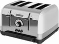 Morphy Richards 240332 Venture Retro 4 Slice Toaster White