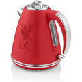 Swan Liverpool F.C 1.5 Litre Retro Jug Kettle, Red, 360 Degree Rotational Base, Stainless Steel, SK19020LIVRN