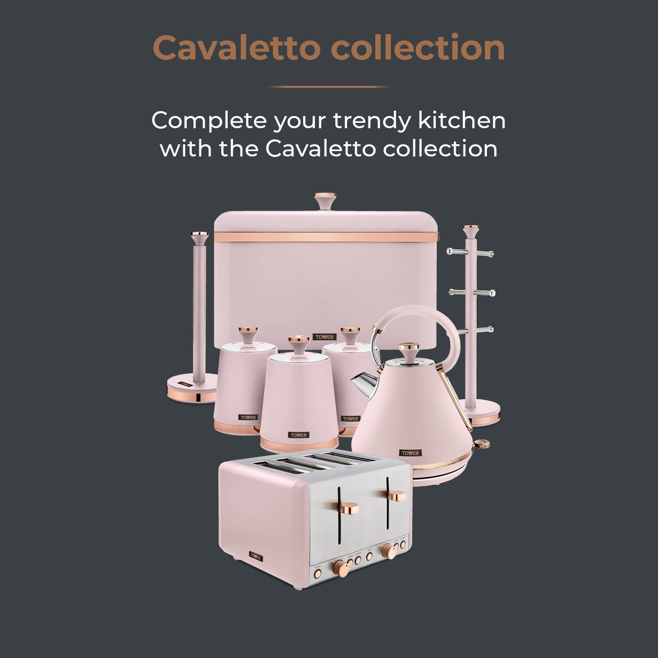 Tower T19007 3-in-1 Electric Can Opener with Knife Sharpener & Bottle Opener, Black