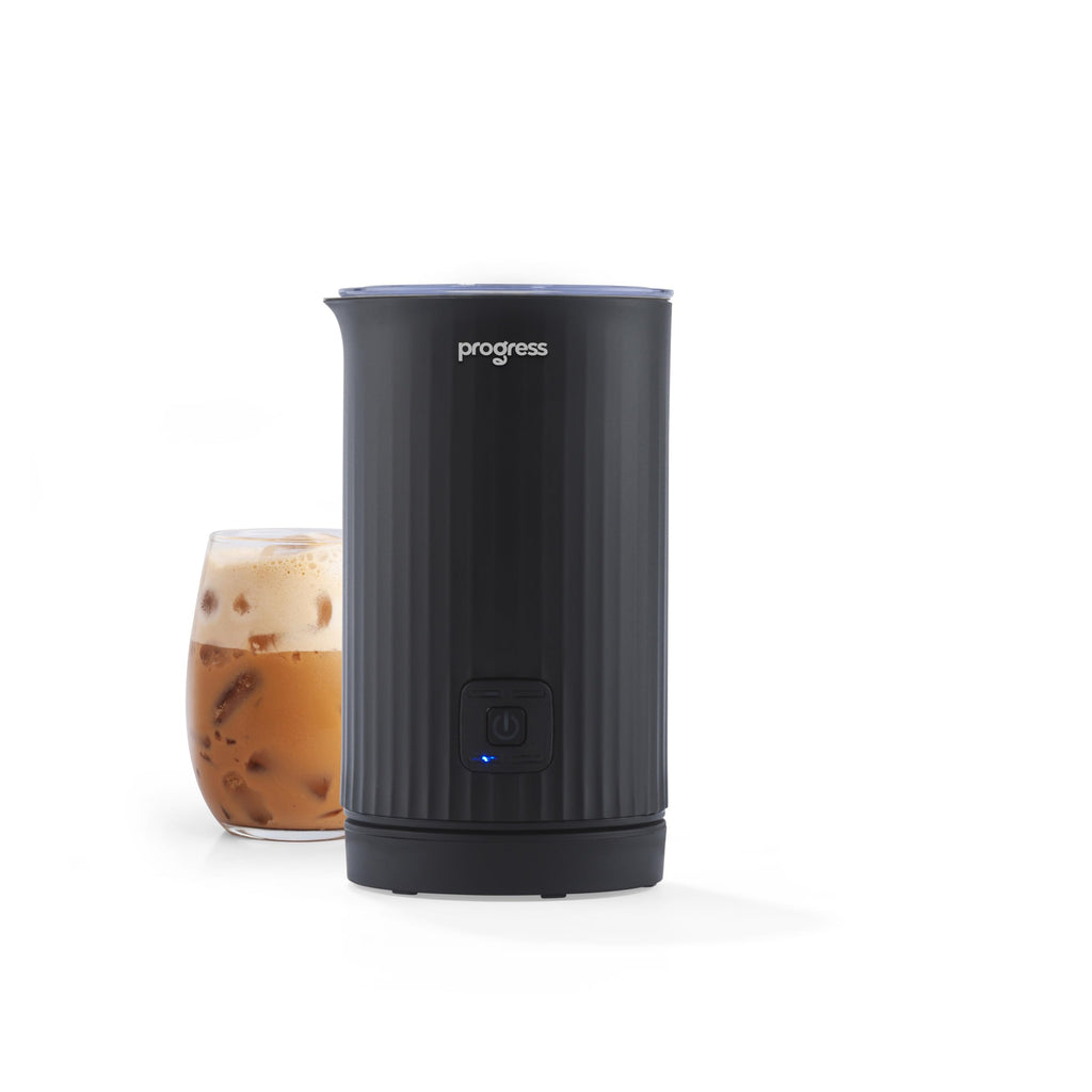 Progress EK5133P Automatic Milk Frother – Chocoluxe 4-in-1 Hot Chocolate Maker, 300ml/150ml, Hot & Cold Milk Heater & Foamer, Melt Chocolate Flakes, Built-in Frothing Whisk for Cafe Latte, Cappuccino