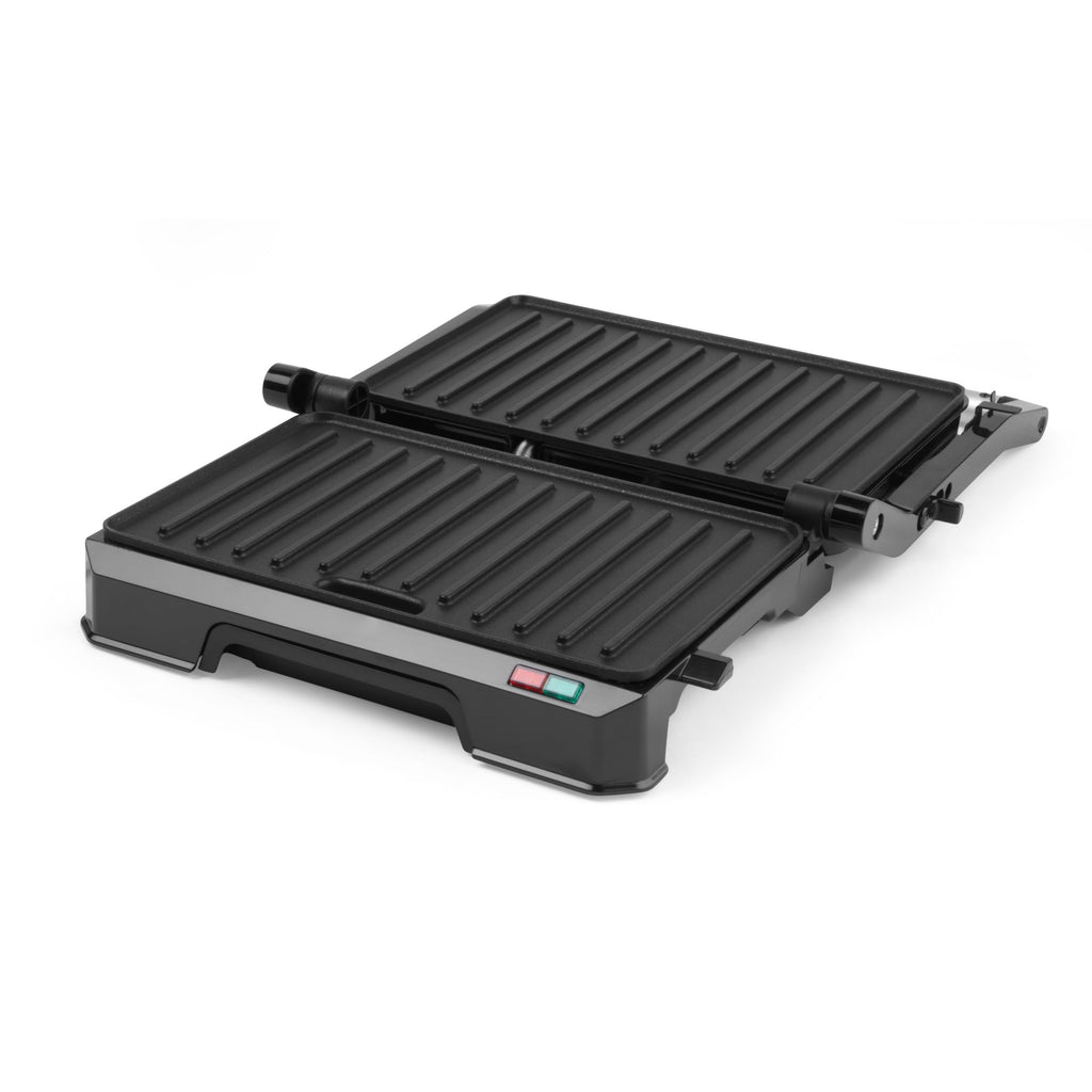 Progress EK5852P Double Waffle Maker – Electric Dessert Maker, Non-Stick Cooking Plates, Belgian/American Waffle Iron, Automatic Temperature Control, Carry Handle, Power/Ready Indicator Lights, 750W