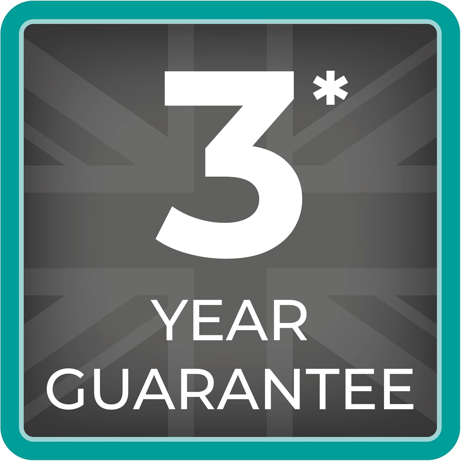 Tower T22021TL Ceraglide Steam Iron with Fast Heat-up, Long Power Cord, 3100W, Black and Teal