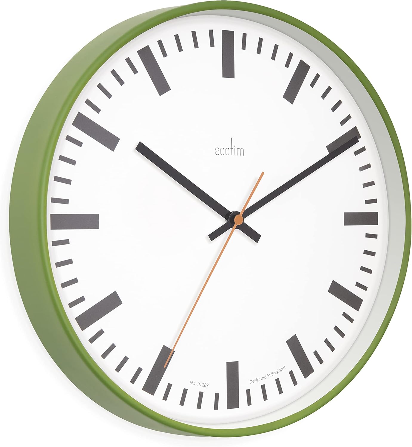 Acctim Victor 30cm Bright Station Wall Clock (Grass)