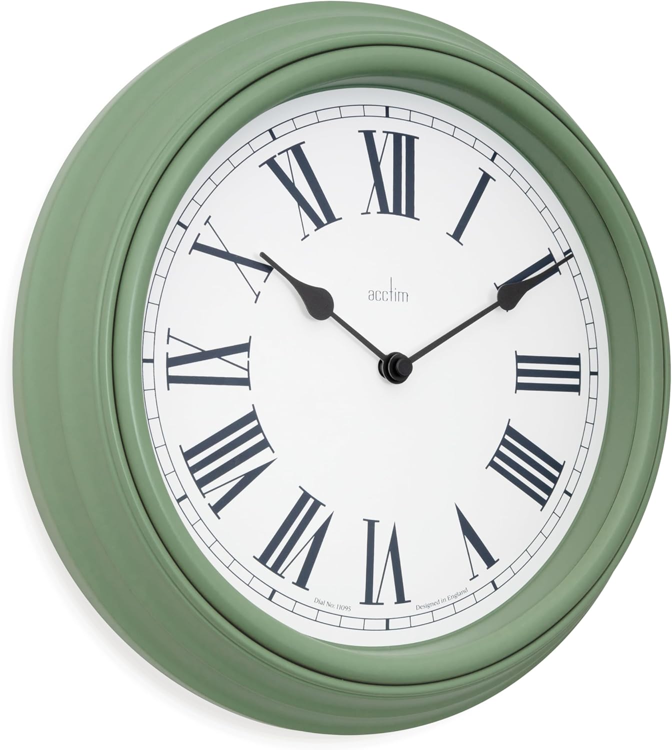 Acctim Devonshire Traditional 28cm Wall Clock (Dusty Rose)