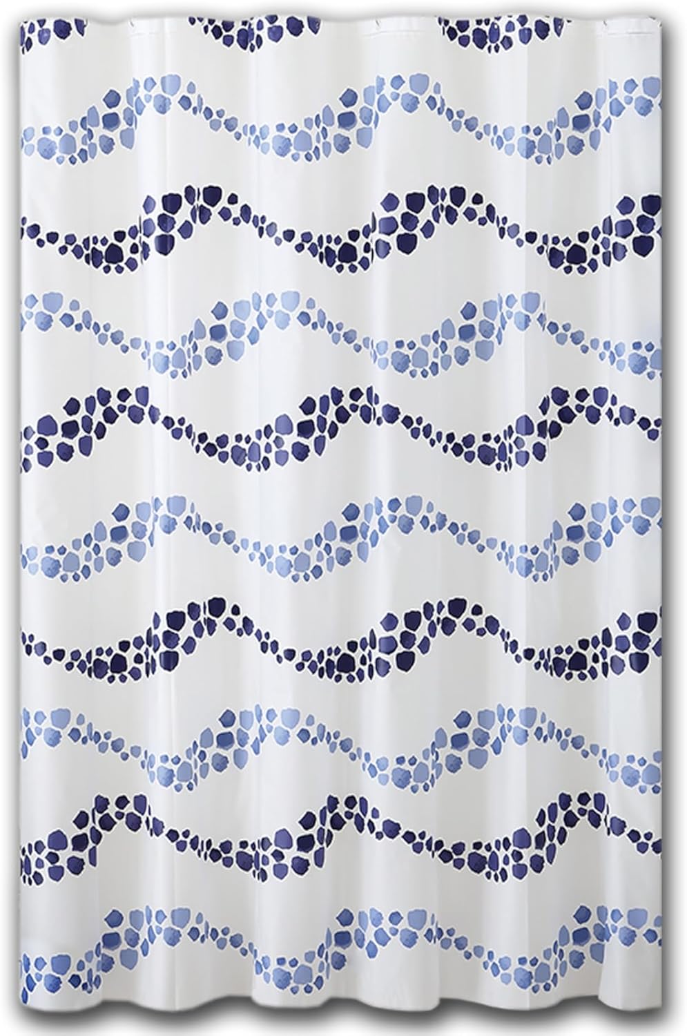 Apollo Shower Curtain PEVA Wave, Multi-Colour, 180x180x0