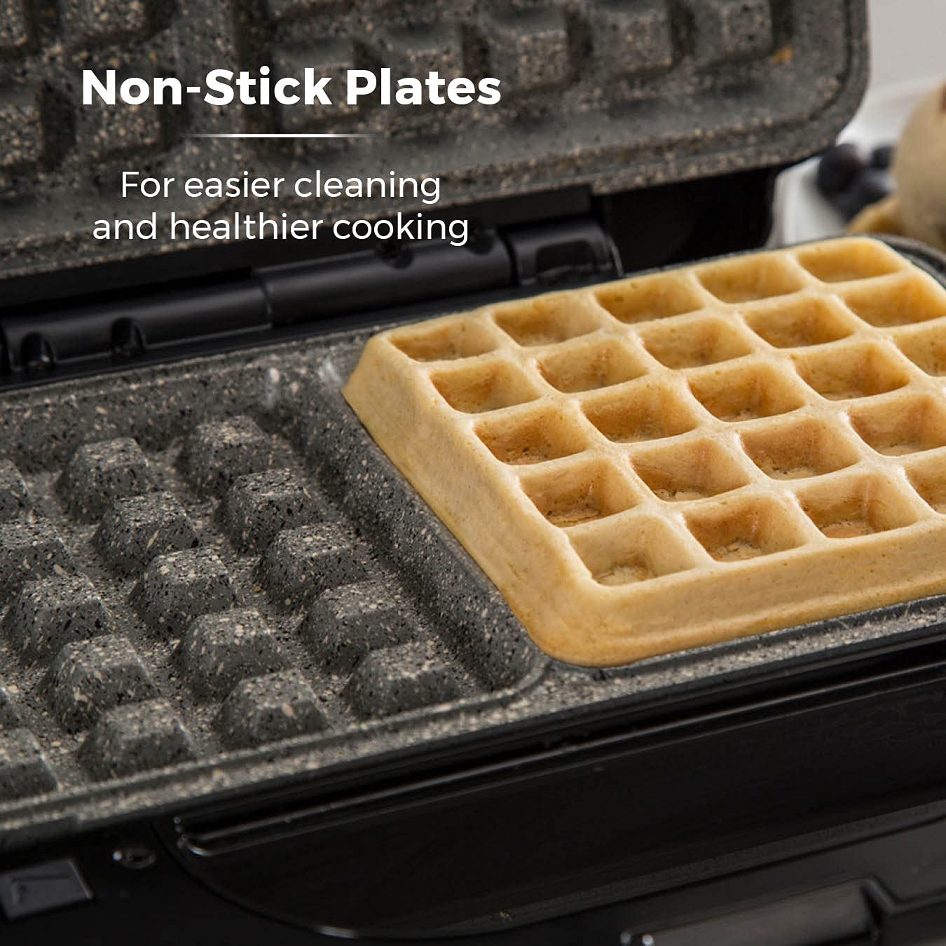 Tower T27038 Health Grill and Panini Grill with Non-Stick Cerastone Coating, 750W, Black & Stainless Steel