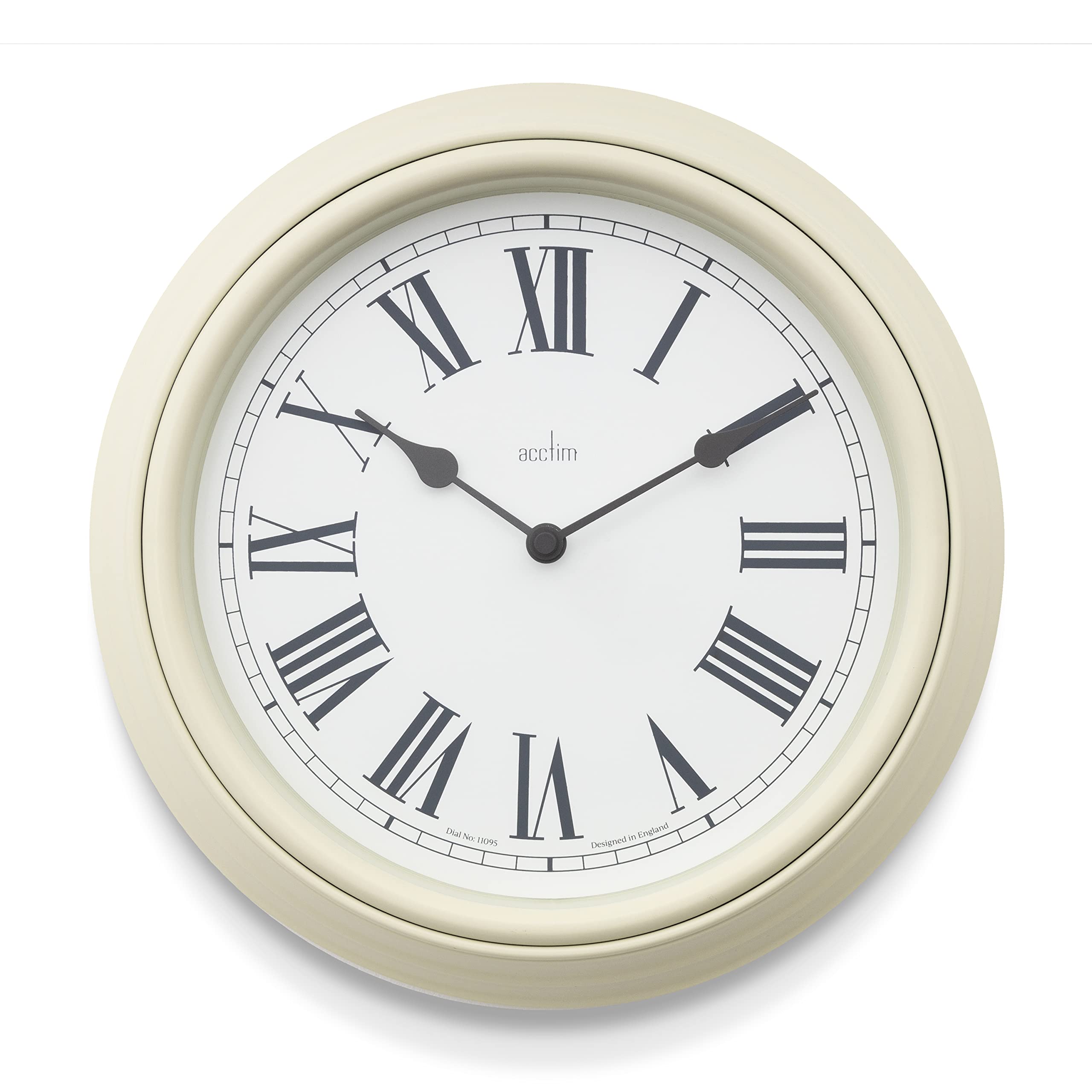 Acctim Devonshire Traditional 28cm Wall Clock (Cream)