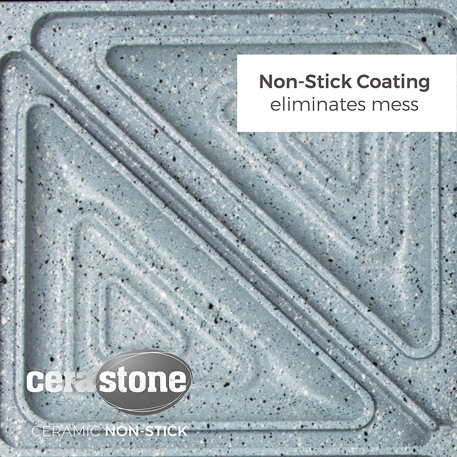 Tower T27038 Health Grill and Panini Grill with Non-Stick Cerastone Coating, 750W, Black & Stainless Steel