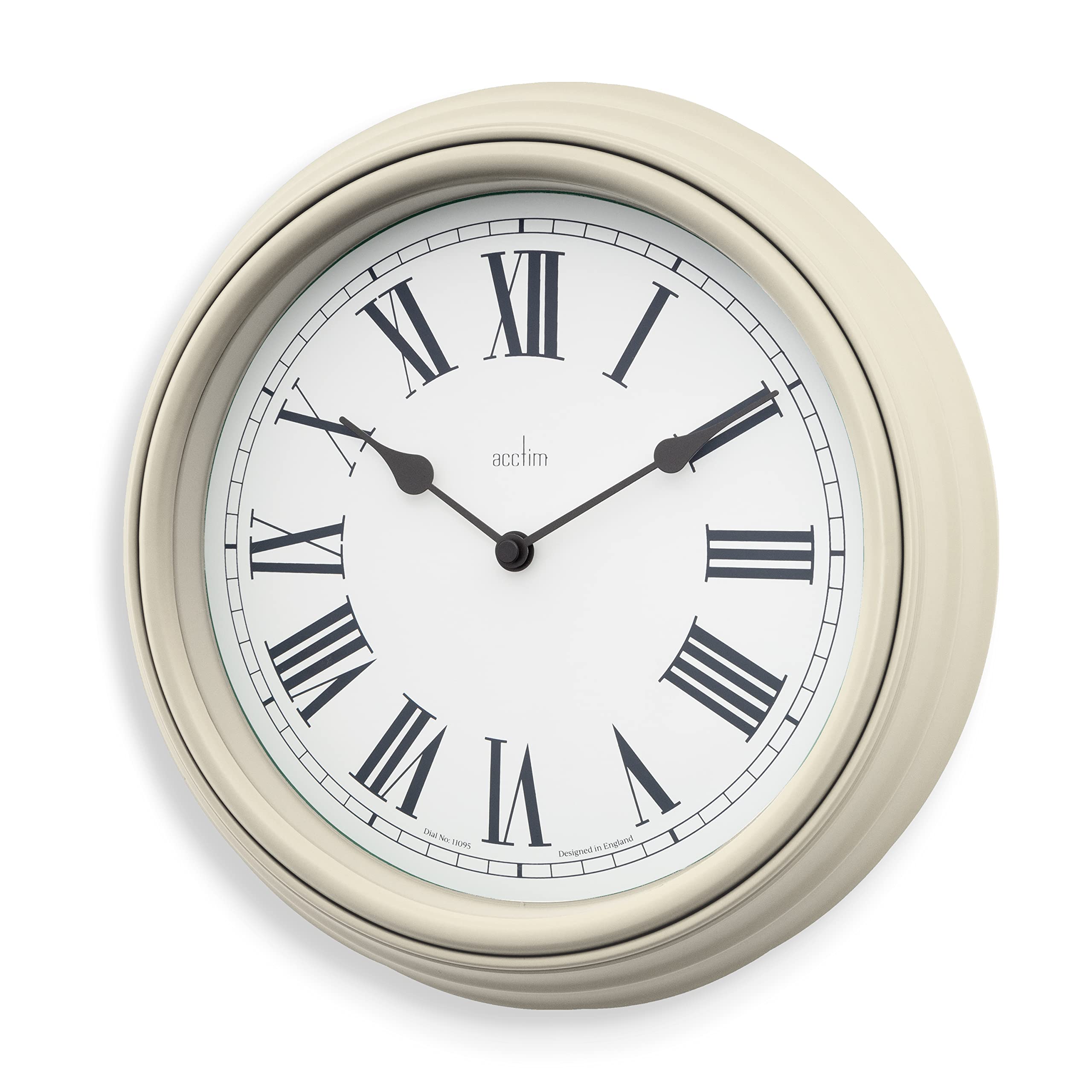 Acctim Devonshire Traditional 28cm Wall Clock (Cream)