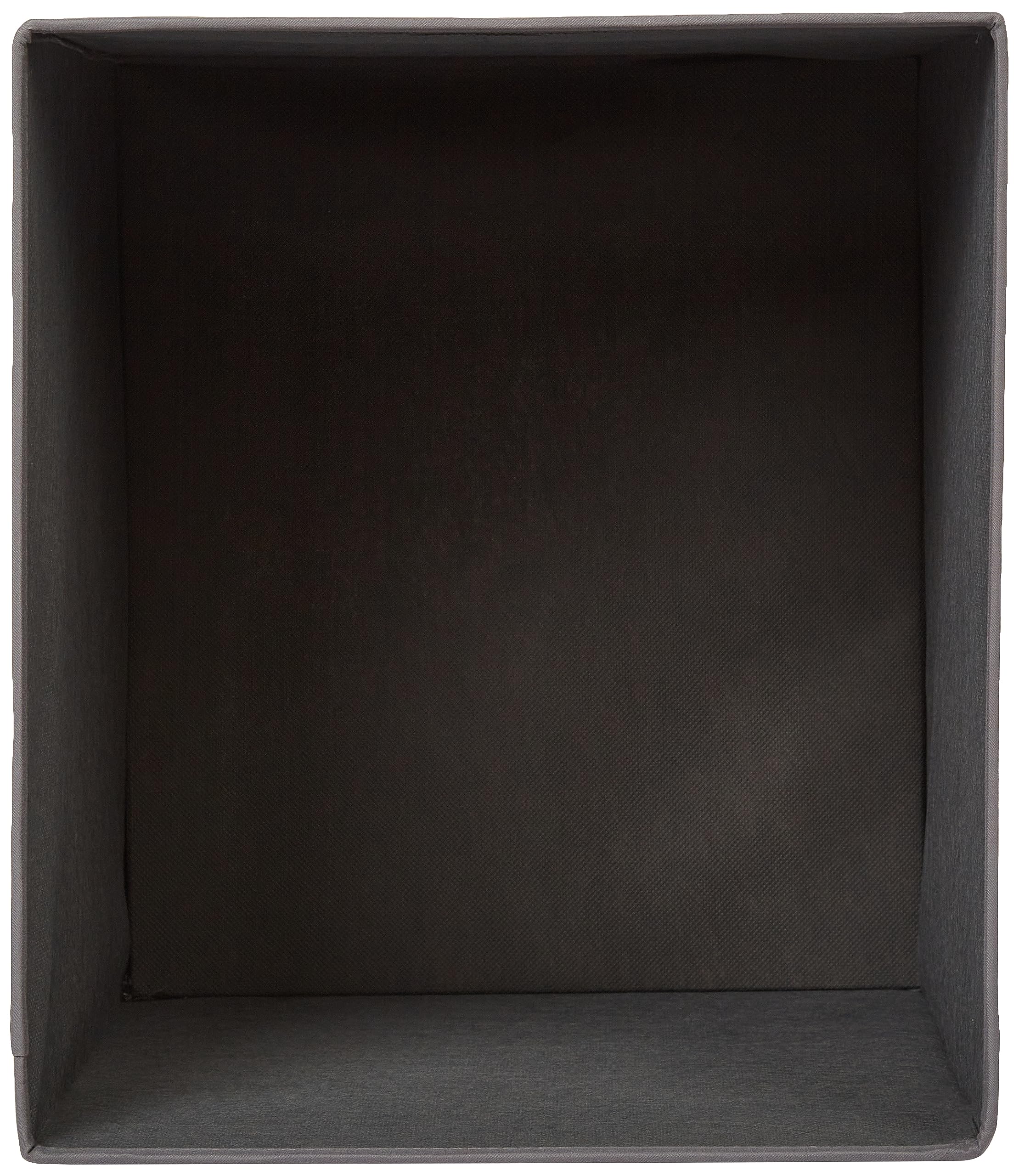 Ikea Drona Storage Box 33 x 38 x 33 cm black (for Expedit shelving unit – 4 pieces), black, 4 - Pack