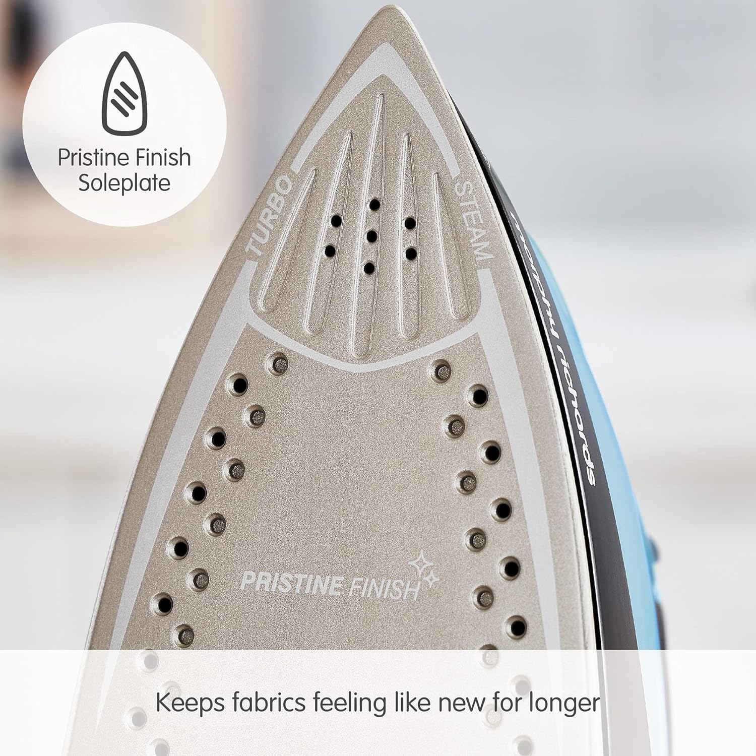 Morphy Richards 300303 Steam Iron Intellitemp, 2400 W, Black & Blue